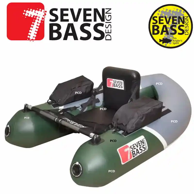 Prix Réduit FLOAT TUBE SEVEN BASS BRIGAD RACING 160 VERT/GRIS