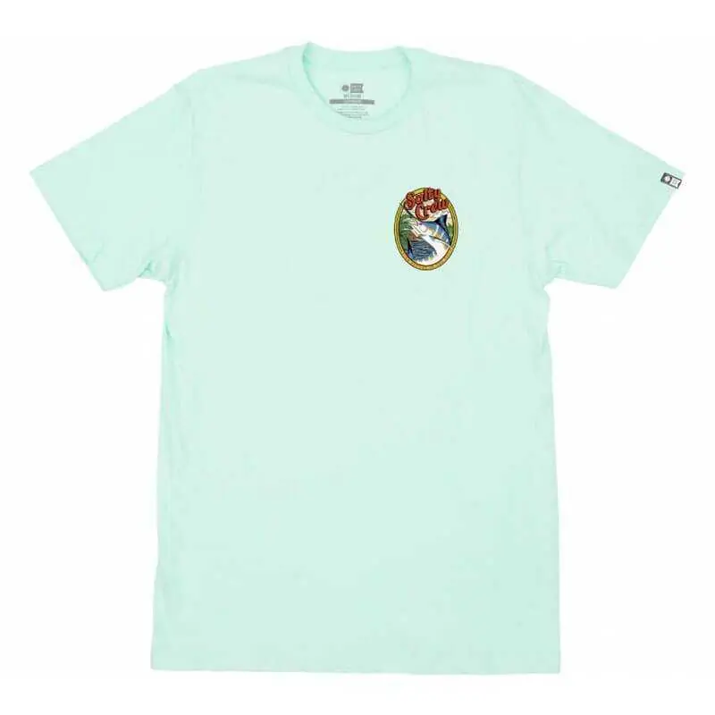 T-Shirt Salty Crew LA PLAYA S/S STANDARD TEE Populaire