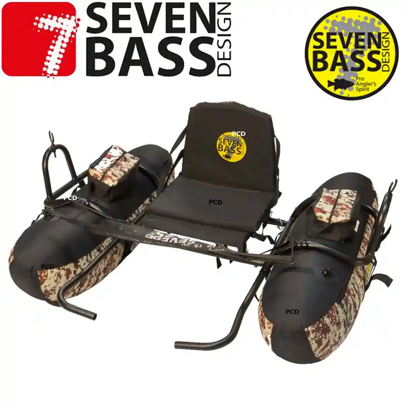 Bon Marché FLOAT TUBE SEVEN BASS POONTOON CAMOU