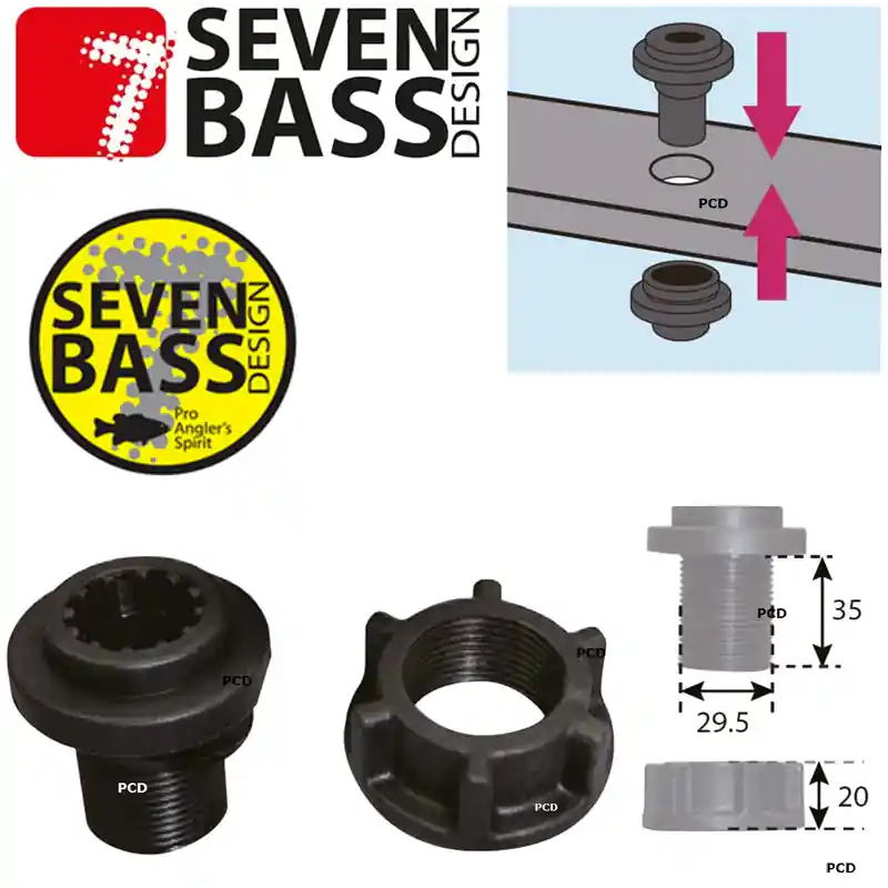 BASE PLUG&GO A ENCASTRER SEVEN BASS Bon Plan