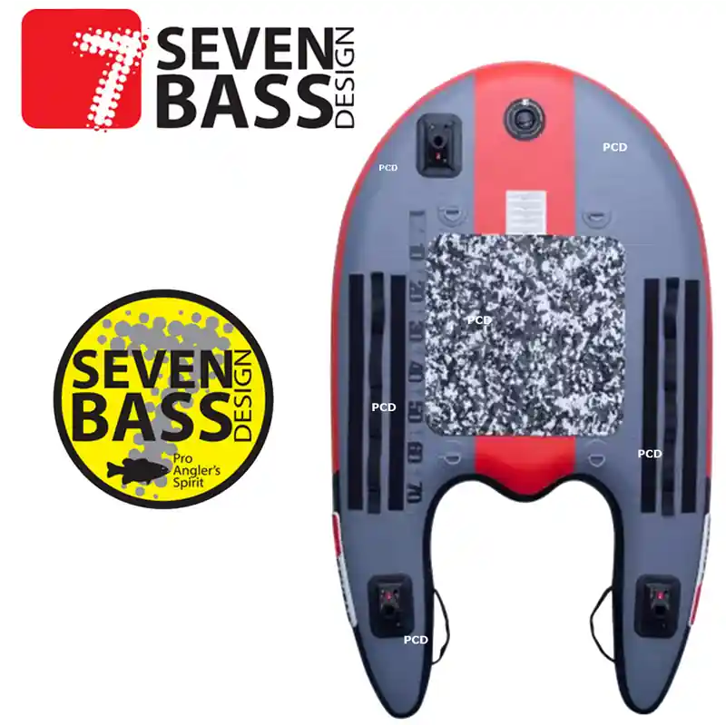 Soldes FLOAT TUBE SEVEN BASS JUNGLE NANO GRIS