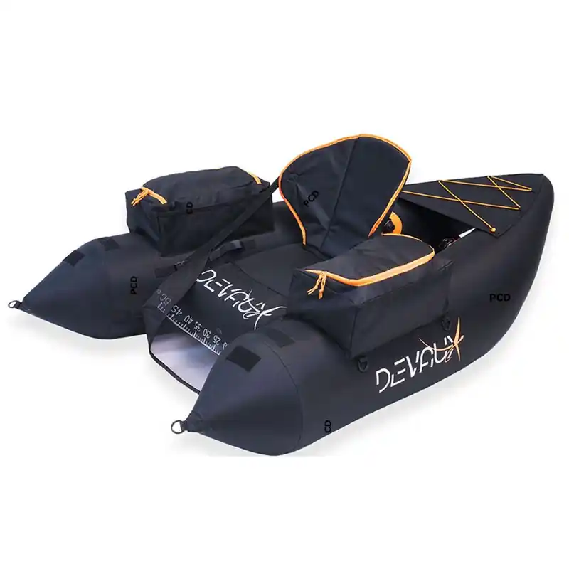 Vente Flash Pack Complet Float Tube Devaux Kayak Tube Cap-V 1000 Noir