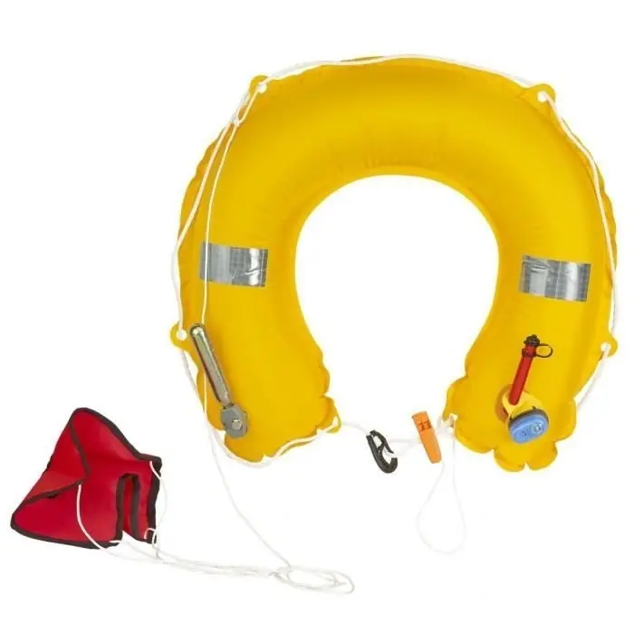 Vente Flash Bouée de sauvetage fer à cheval gonflable Plastimo