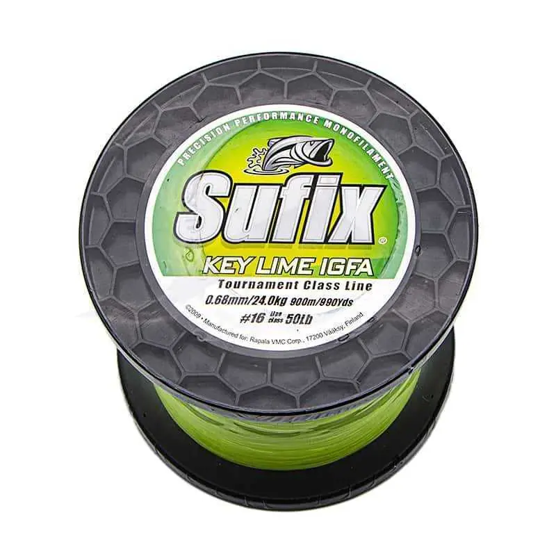 Sufix Nylon Lime IGFA Bon Plan
