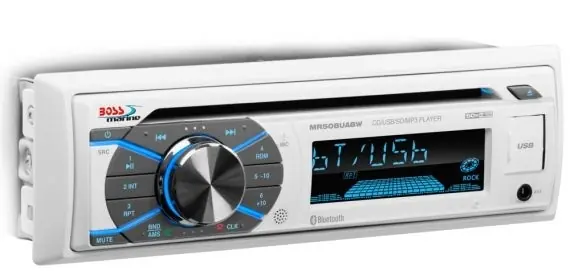 Autoradio Boss Marine MR508UAB Blanc Solde