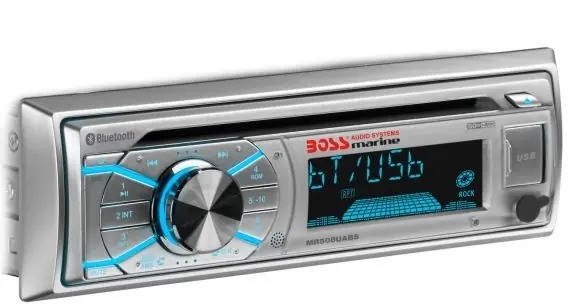 Populaire Autoradio Boss Marine MR508UAB Gris