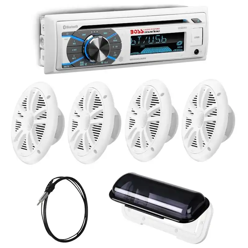 Vente Directe Pack Premium autoradio Boss Marine MR508UAB