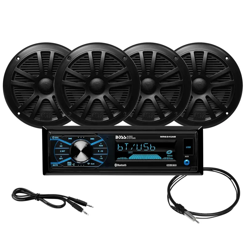 Pack Premium autoradio Boss Marine BK634 Vente Directe