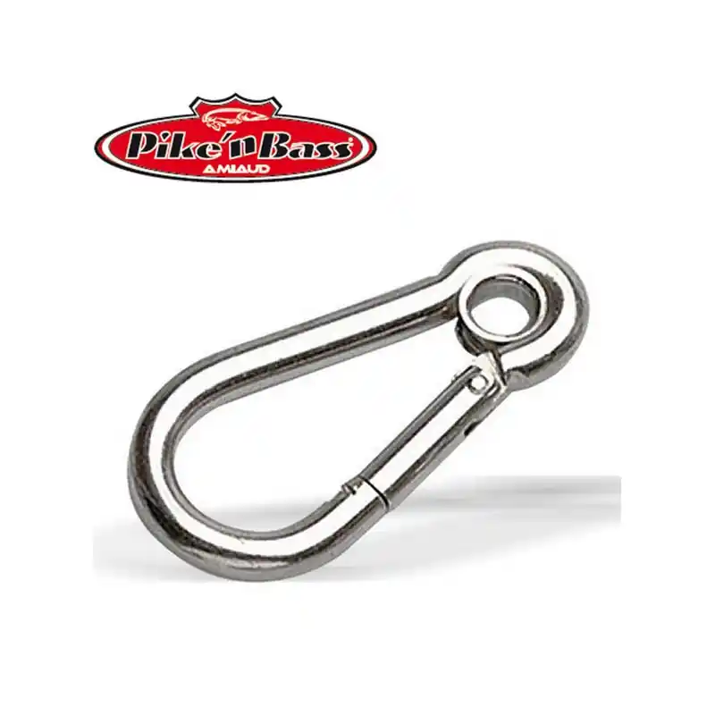 MOUSQUETON POMPIER A OEIL INOX PIKE‘N BASS Réduction