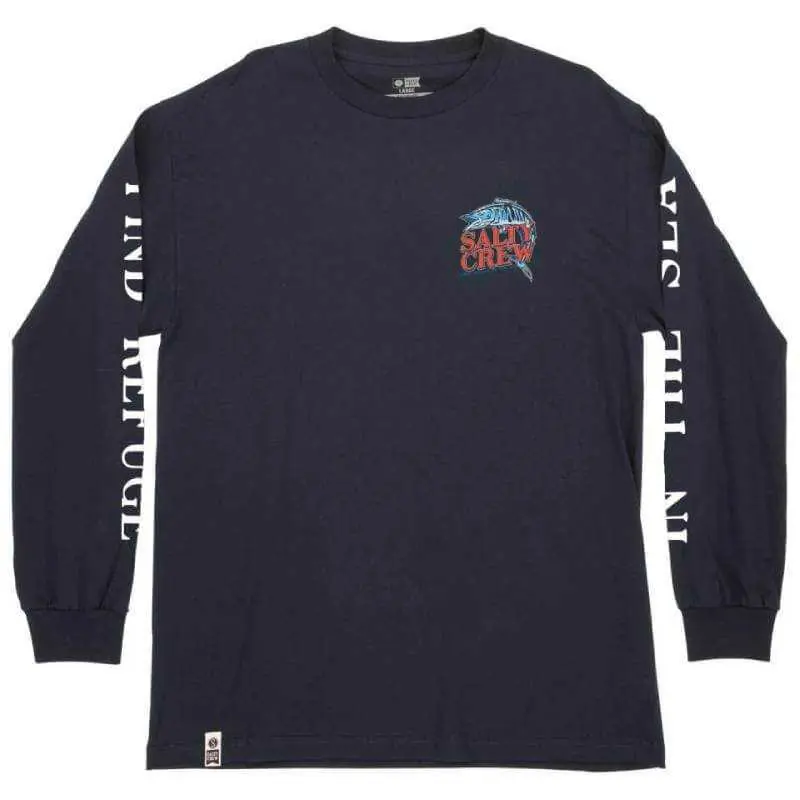 Retour Gratuit L-Shirt Salty Crew OH NO STANDARD LS TEE