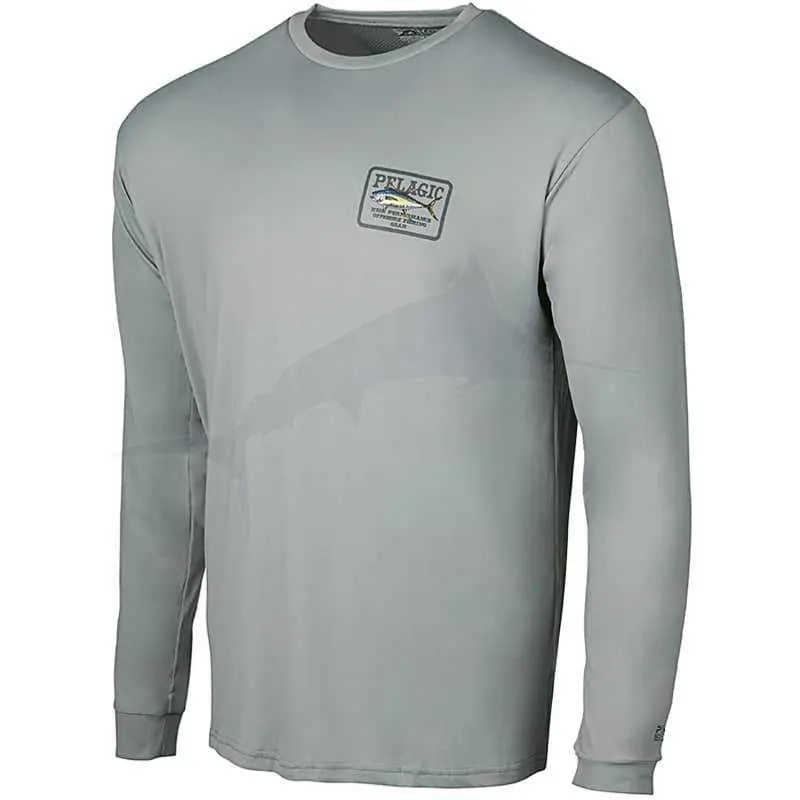 Acheter En Ligne L-Shirt Pelagic Aquatek Game Fish Tuna