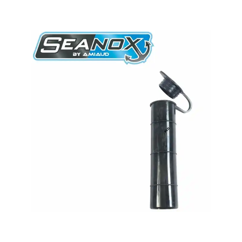 EMBOUT CAOUTCHOUC NOIR POUR PORTE CANNE INCLINE ENCASTRABLE INOX SEANOX 90° Quantité Limitée