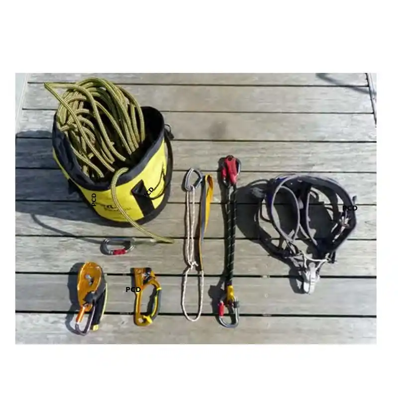 Offre Limitée Pack Ascension Navigateur Petzl Baudrier CORAX Taille M-XL + Accessoires