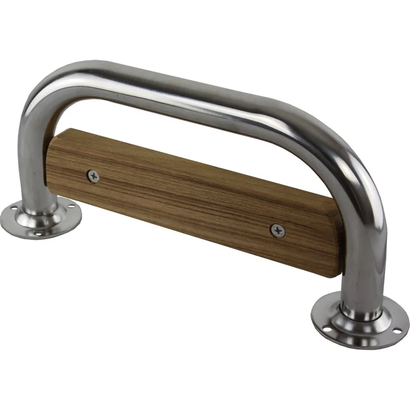 Marque Marche Cape Horn inox avec teck – 270 x 130 mm