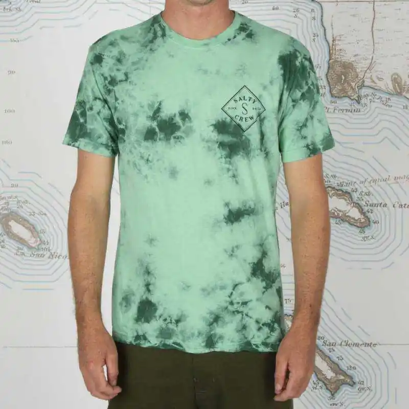 T-Shirt Salty Crew Tippet Tie Dye Prenium S/S TEE Achetez Aujourd&rsquo;hui