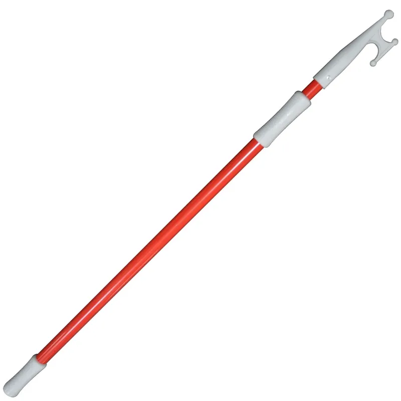 Commander Vite Gaffe bateau Cape Horn aluminium télescopique – 120-210 cm – rouge
