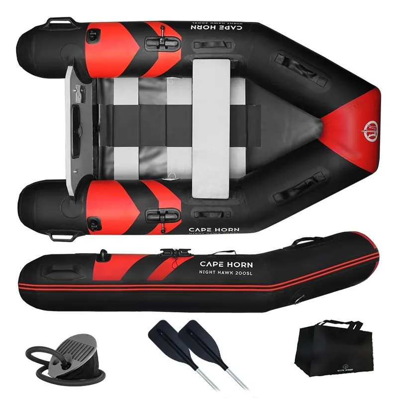 Annexe Bateau Pneumatique Cape Horn Night Hawk 200 – Red Haute Qualité