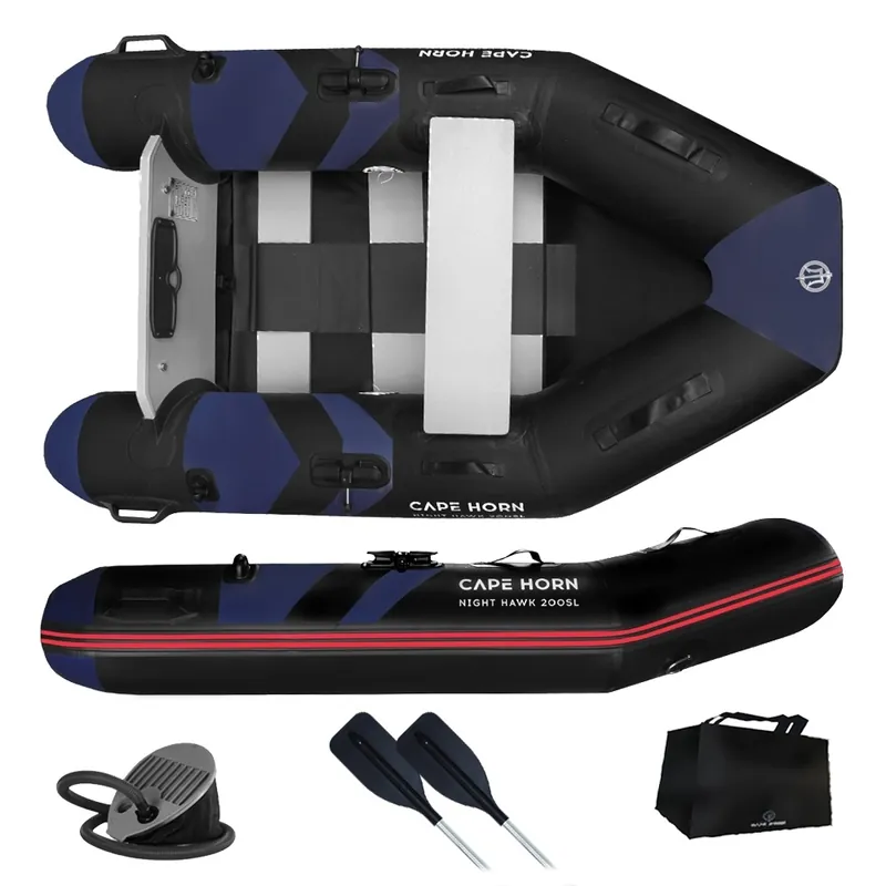 Annexe Bateau Pneumatique Cape Horn Night Hawk 200 – Bleu Satisfait Ou Remboursé