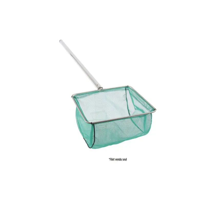 Petit Prix FILET NYLON DE RECHANGE MAILLE DE 1.5 MM POUR ÉPUISETTE VIVIER 25X25 CM