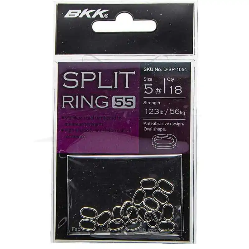 Anneaux brisés BKK Split Ring 55 Retour Gratuit
