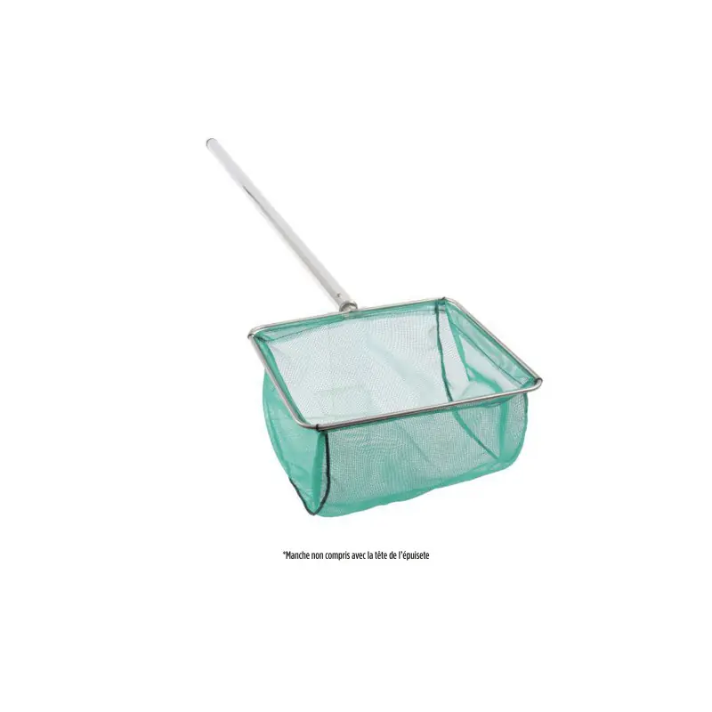 Petit Prix TETE EPUISETTE VIVIER 25X25 FILET NYLON MAILLE DE 1.5 MM
