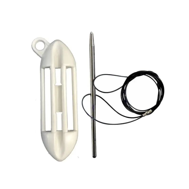 Expédition Rapide Accroche poisson Labrax pour ceinture White