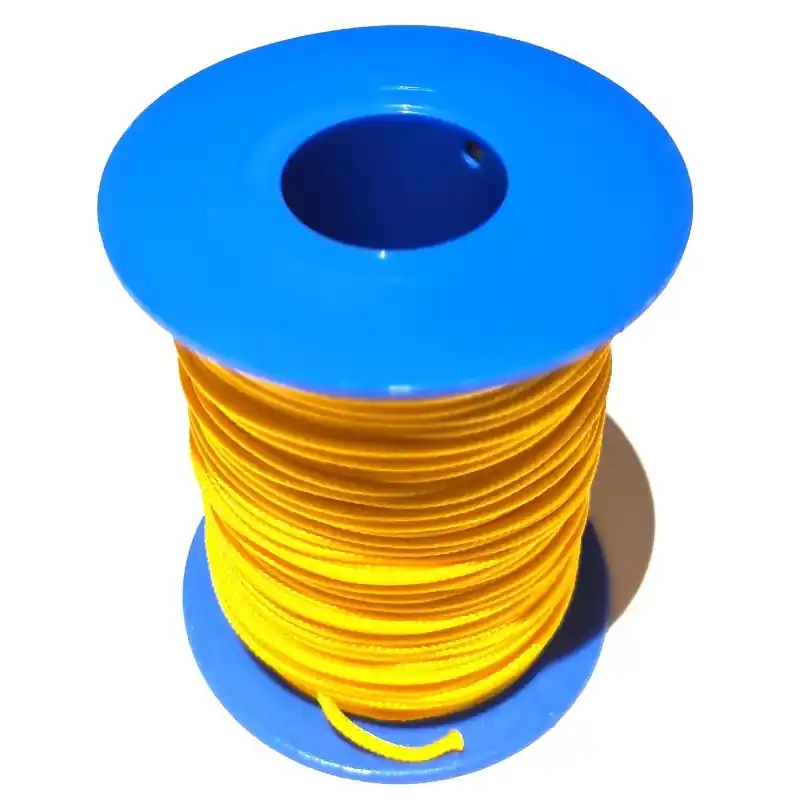 Achetez Aujourd&rsquo;hui Bobine de dyneema gainé Denty Spearfishing Ø 1.5 mm – Jaune 50 m