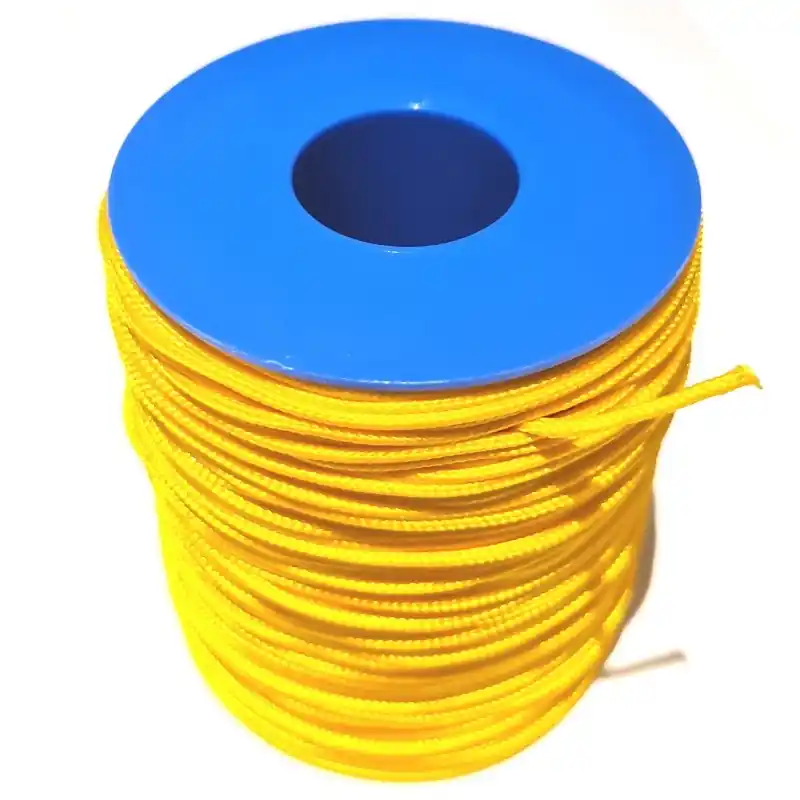 Bobine de dyneema gainé Denty Spearfishing Ø 1.5 mm – Jaune 100 m Prix Réduit