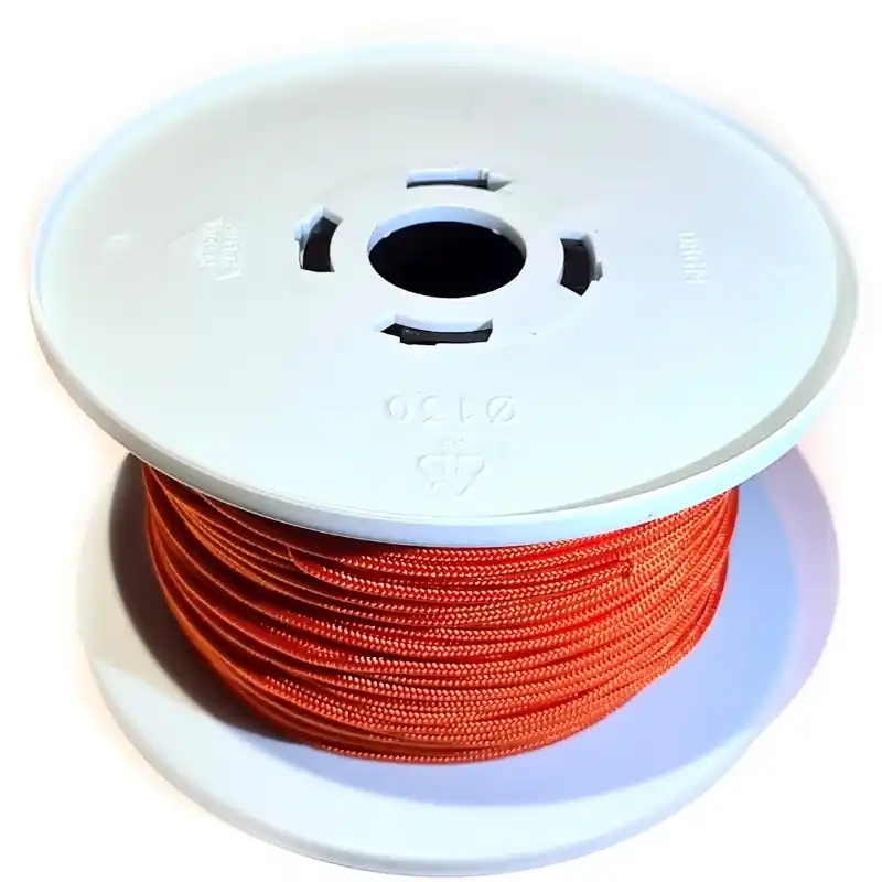 Prix Réduit Bobine de dyneema gainé Denty Spearfishing Ø 2 mm – Orange 100 m