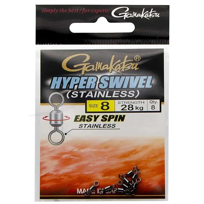 Populaire Emerillons Gamakatsu Hyper Swivel Stainless