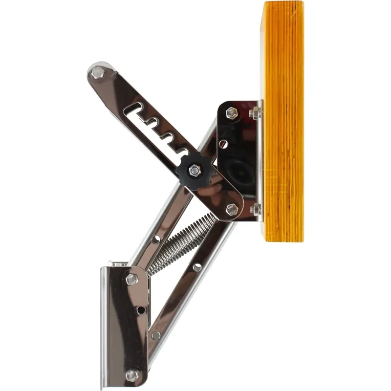 Meilleur Prix Support moteur Hors-Bord Inox Cape Horn escamotable bois 20CV