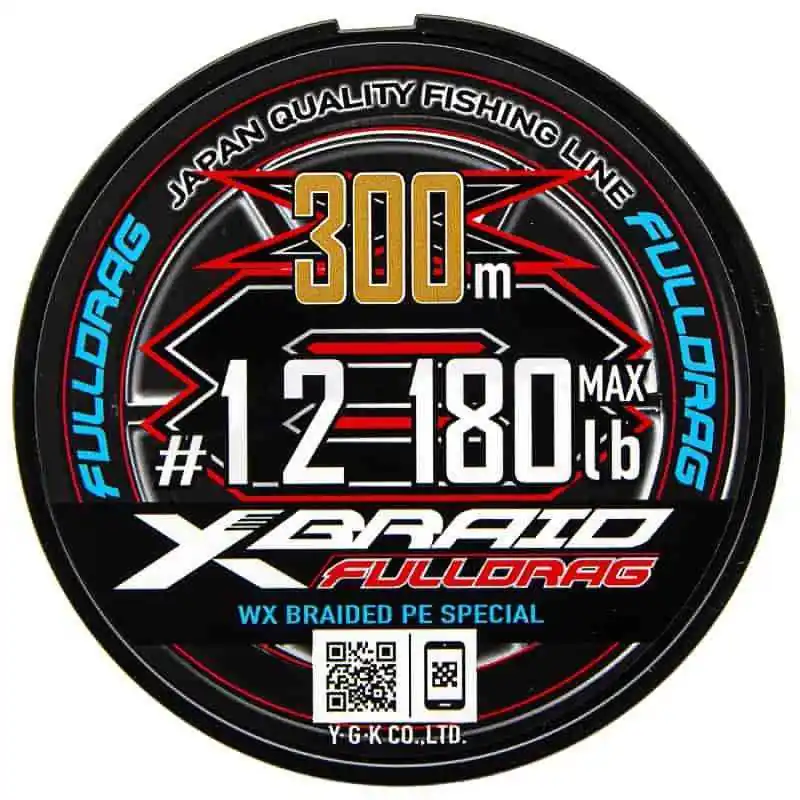 YGK X-Braid X002 Full Drag X8 Certifié