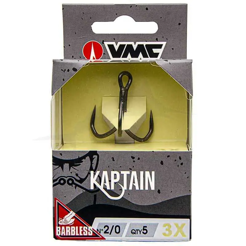 VMC 7557B Kaptain 3X Barbless Dernière Chance