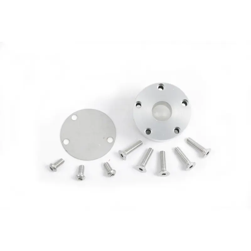 KIT PLOT ALU TROU LISSE Ø 19 MM AVEC VIS POUR PIED DE SIEGE Authentique