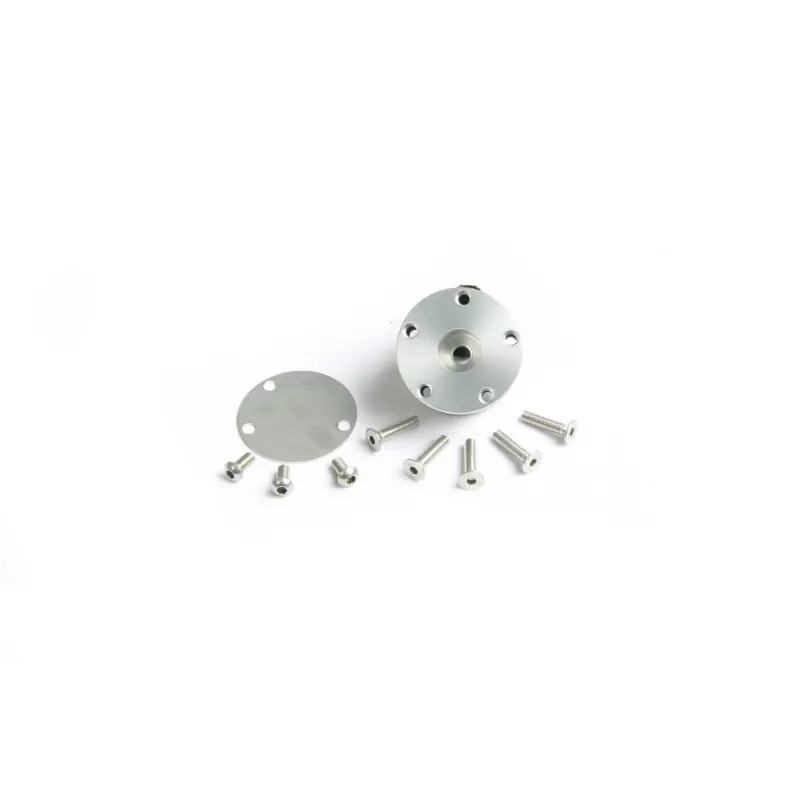 KIT PLOT ALU TROU ROND FILETAGE+VIS POUR PIED DE SIEGE Bon Marché