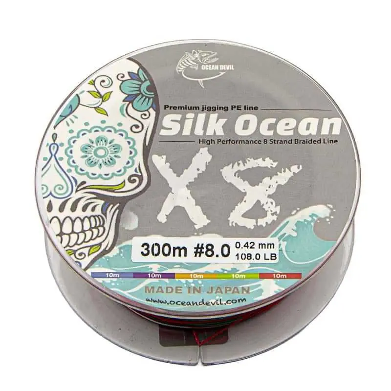 Tresse Ocean Devil Silk Ocean Premium PE Jigging Prix Réduit
