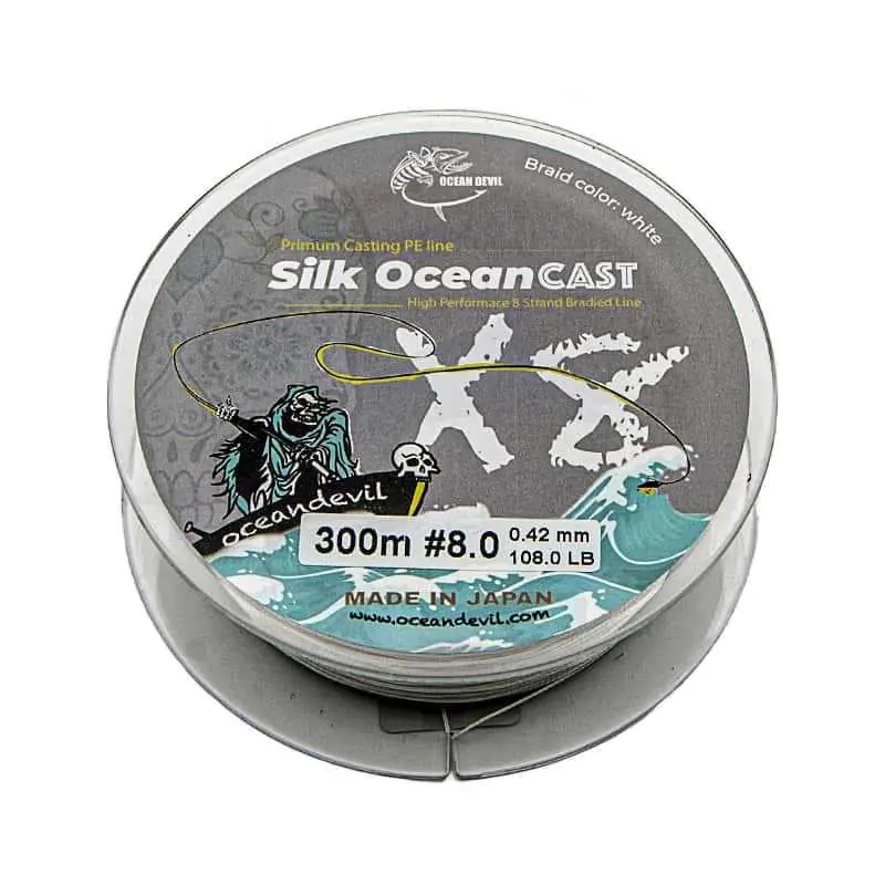 Usine Directe Tresse Ocean Devil Silk Ocean Cast Premium PE