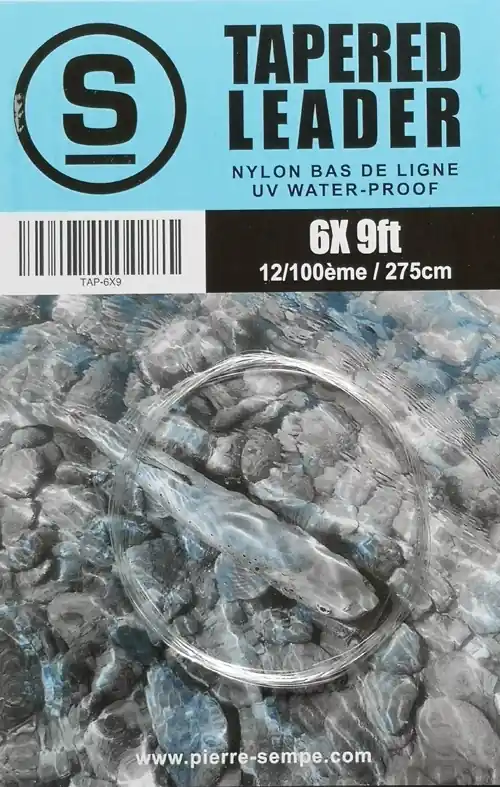 Queue de rat Pierre Sempé Tapered Leader – 6X 9 ft Pas Cher
