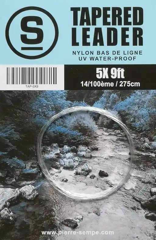 Queue de rat Pierre Sempé Tapered Leader – 5X 9 ft Solde