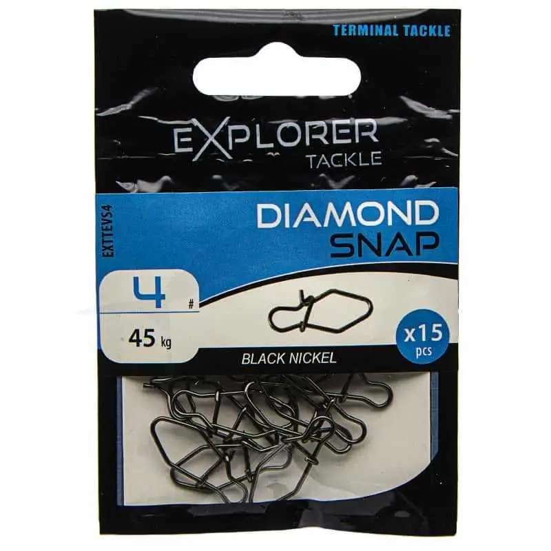 Agrafe Explorer Tackle DIAMOND SNAP Réduction