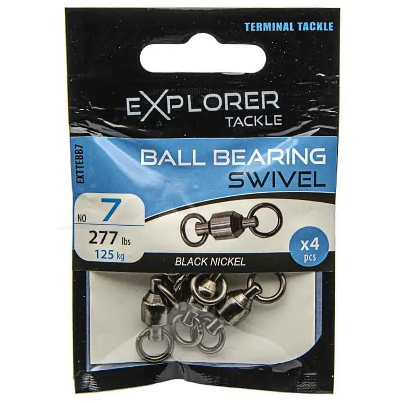 Emerillons Explorer Tackle Ball Bearing Swivel Dernier Modèle