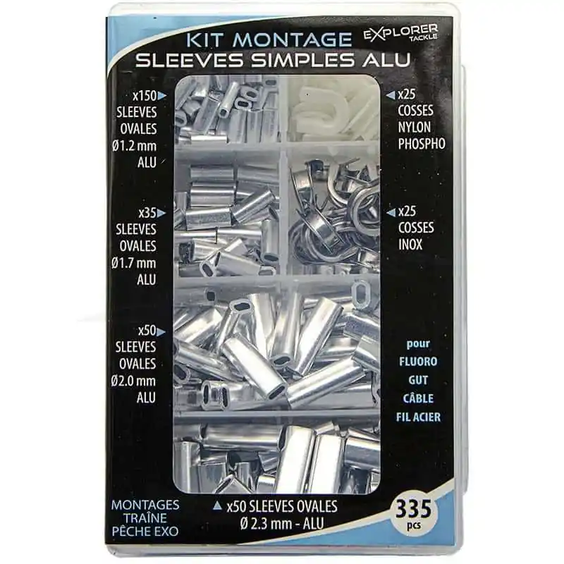 Kit Montage Sleeves Explorer Tackle Solde