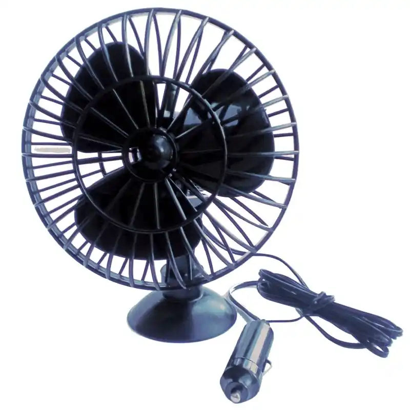 Must-Have Mini Ventilateur Oscillant 12V Proxitech noir