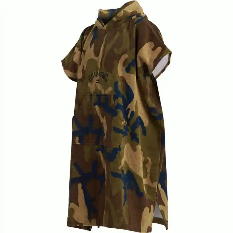 Prix Cassé Poncho de bain à capuche Billabong Military