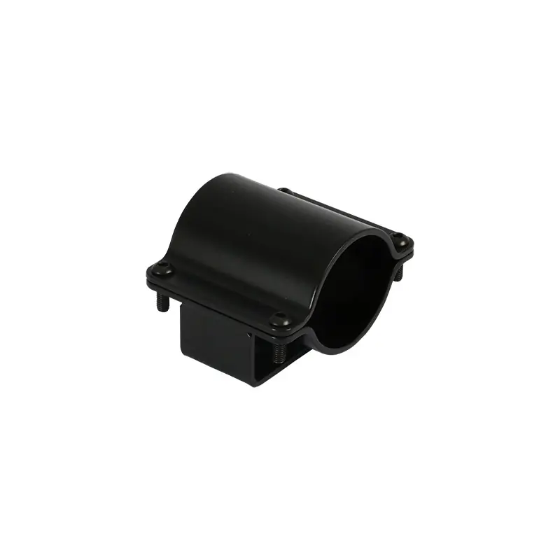 BRIDE INOX ÉPOXY NOIR POUR PORTE-CANNE Ø51 à 65 MM Nouveauté