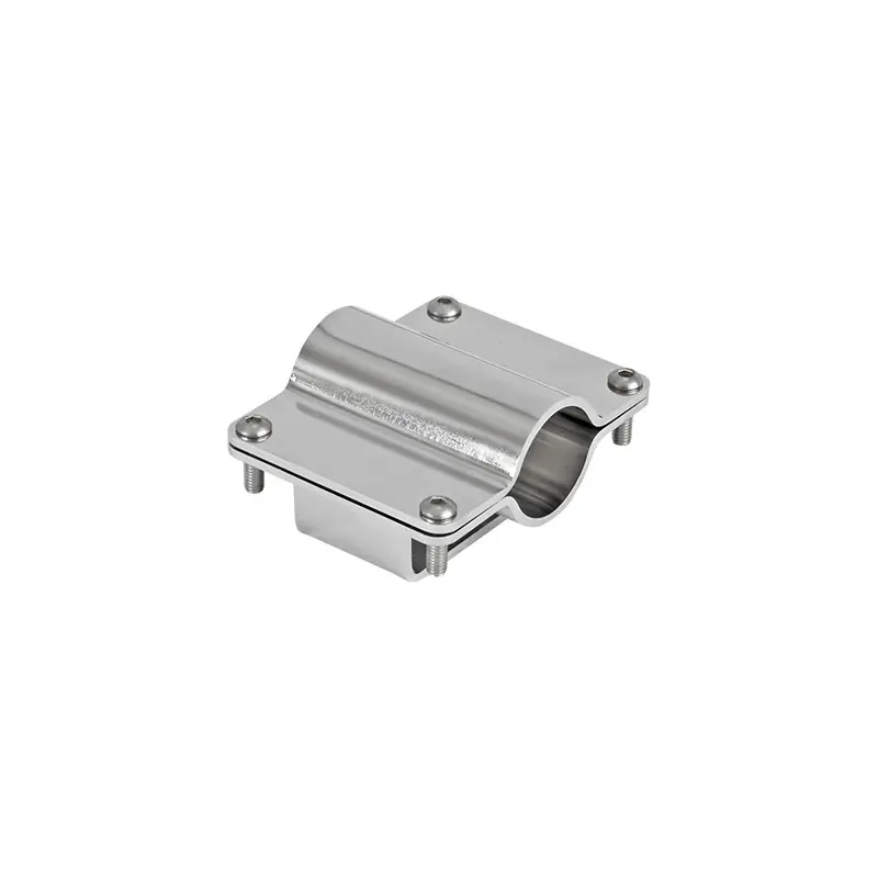 BRIDE INOX MIROIR POUR PORTE-CANNE Ø36 à 50 MM Marque