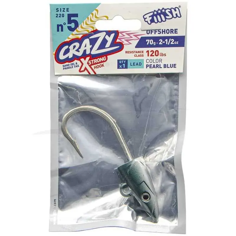Fiiish Crazy Sand Eel Têtes Vente Directe