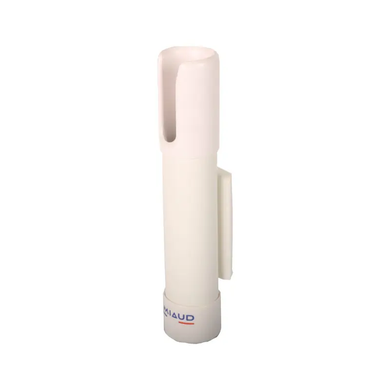 Commander Vite PORTE-CANNE SUR GLISSIERE INOX BLANC EMBOUTS BLANCS SEANOX