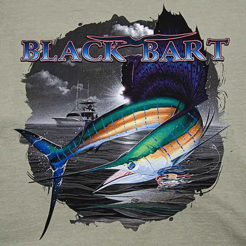 T-Shirt Black Bart Majestic Sail Top Vente