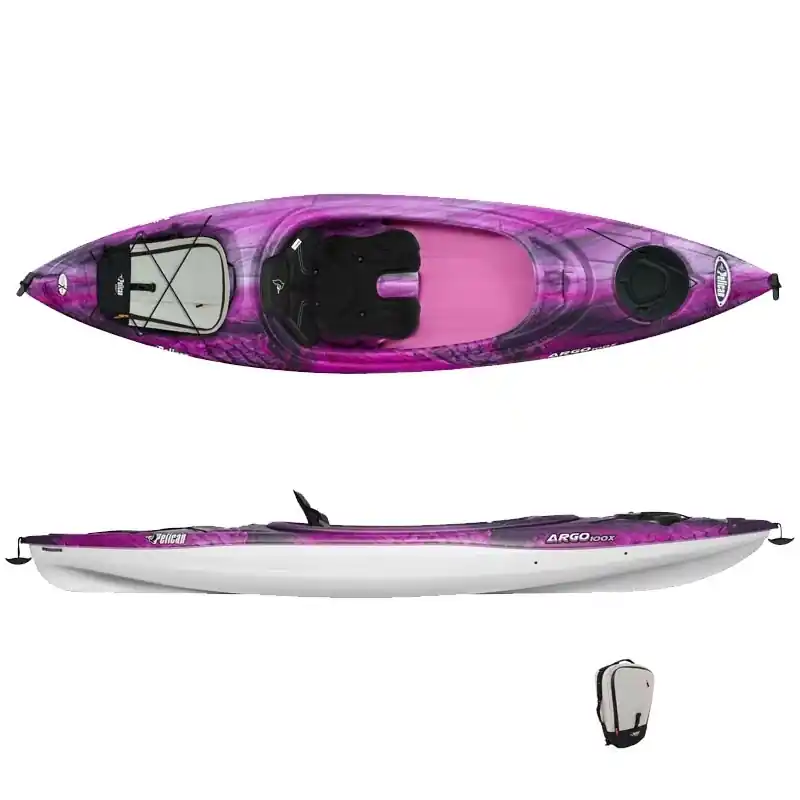 Kayak Pelican Argo 100X Exo Violet Dernière Chance